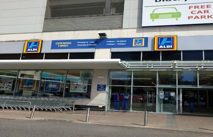 Aldi banner
