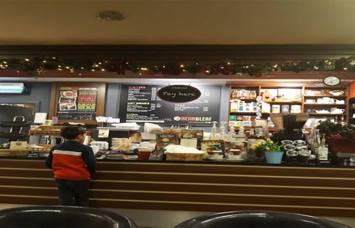 Bean & leaf coffee banner