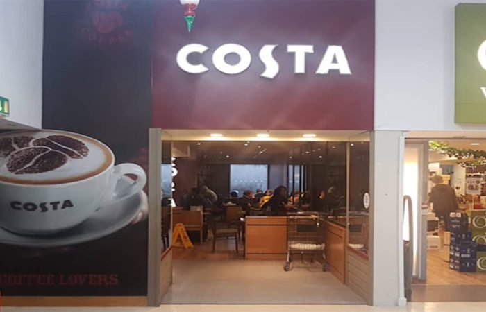 Costa coffee banner