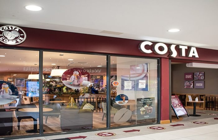 Costa coffee banner
