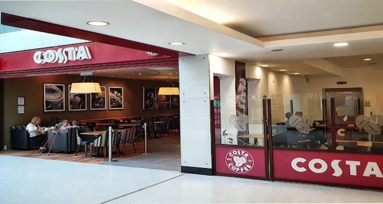 Costa coffee banner