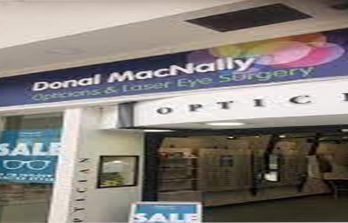 Donal manally optician banner