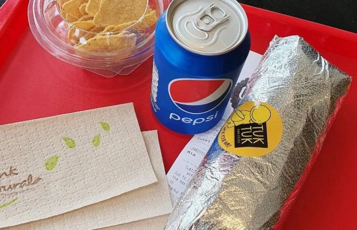 El Gringo Burrito food