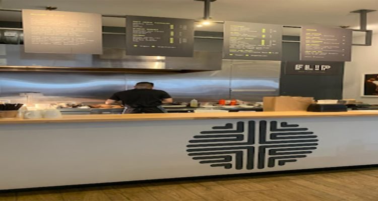 Flip burger banner