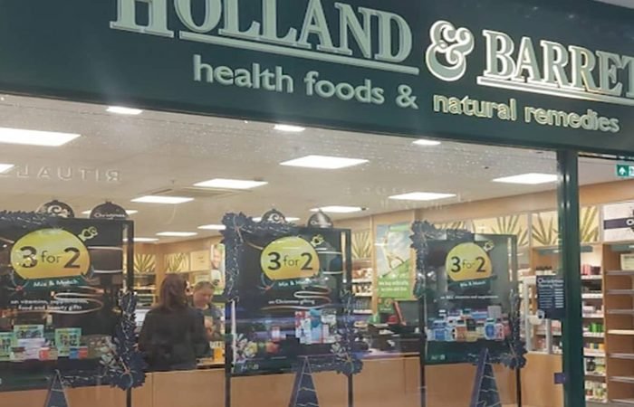 Holland & barrett banner