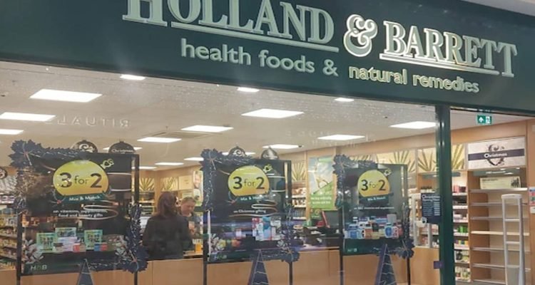 Holland & barrett banner
