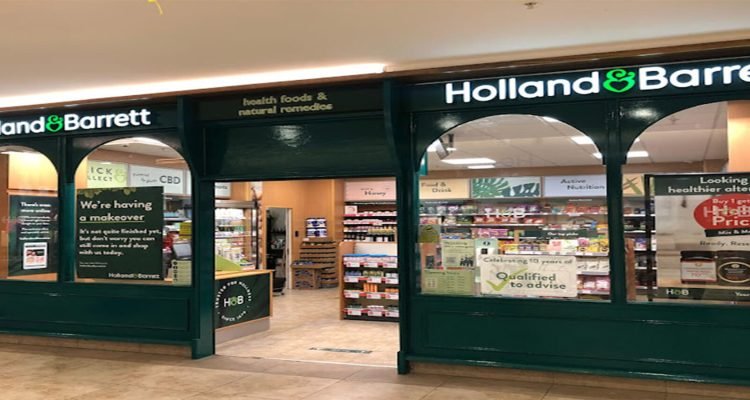 Holland barrett banner