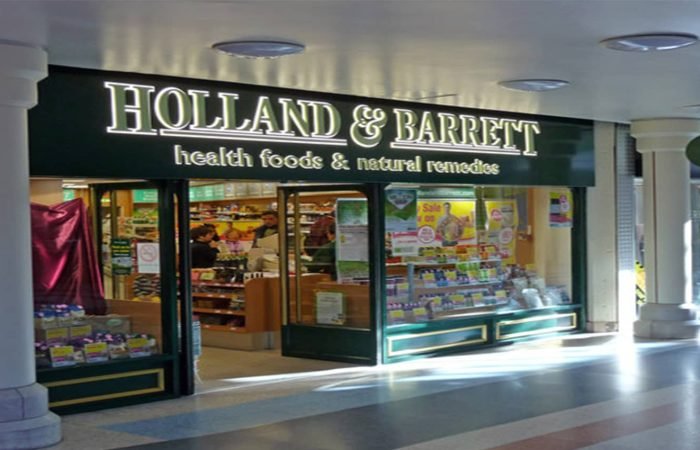 Holland & barrett banner