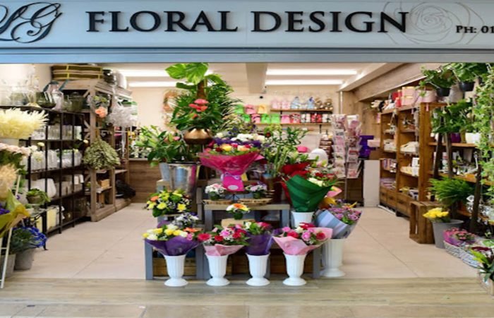 Lg floral banner