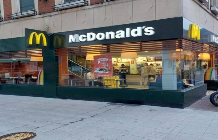Mc donalds banner