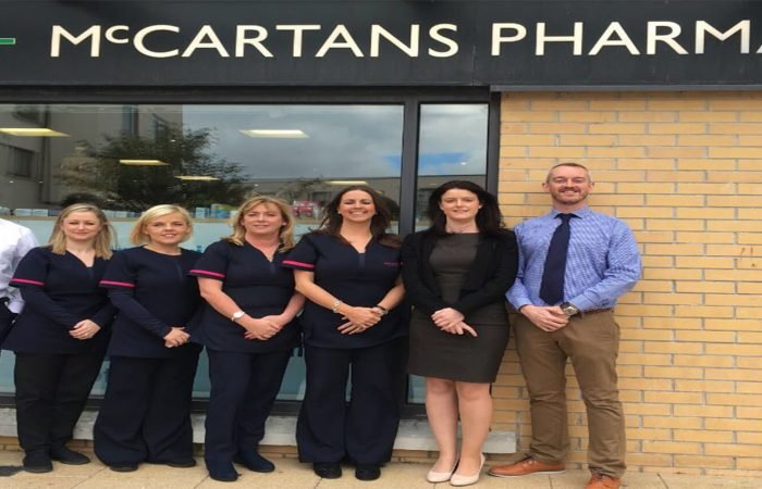 McCartans pharmacy banner