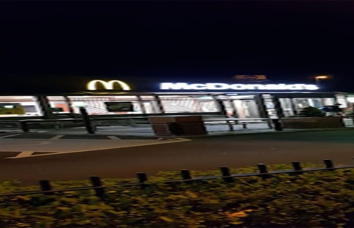 McDonald banner