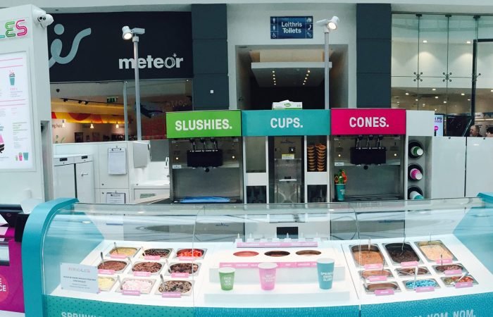 Mingles Ice Cream Banner