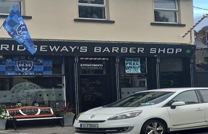 Ridgeway barbers banner