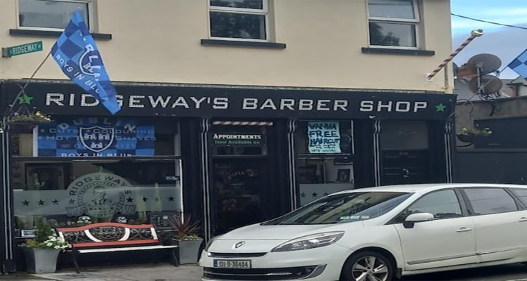 Ridgeway barbers banner