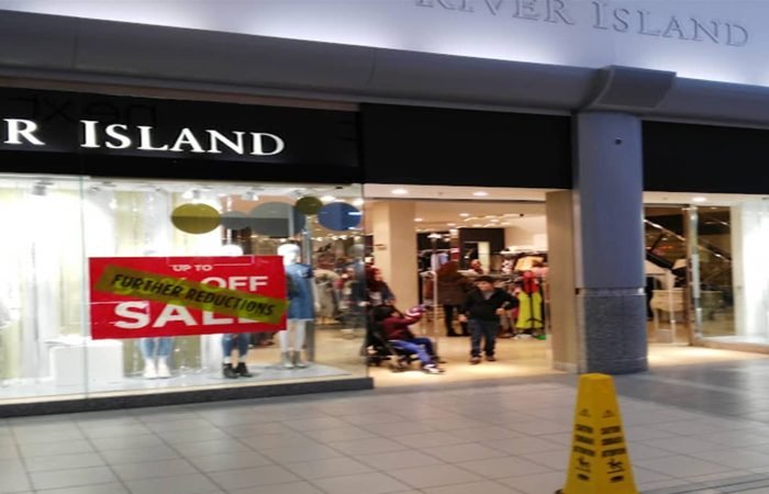 River Island banner