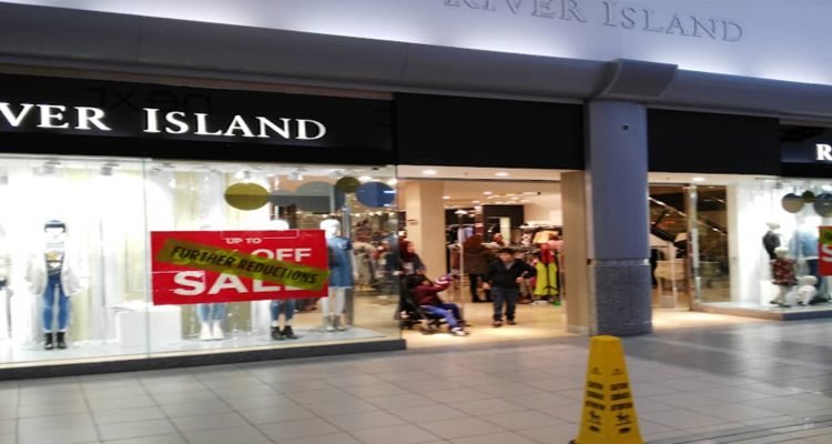 River Island banner