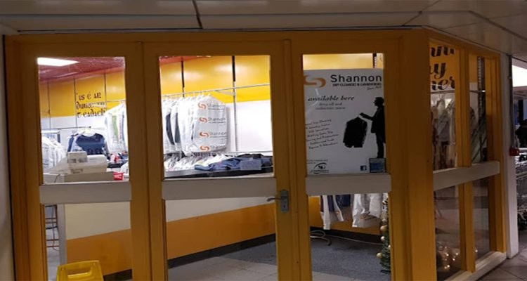 Shannon Dry Cleaners banner