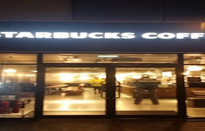 Starbucks banner