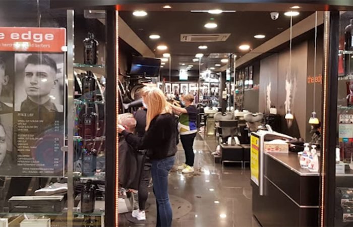 The Edge Barbers banner