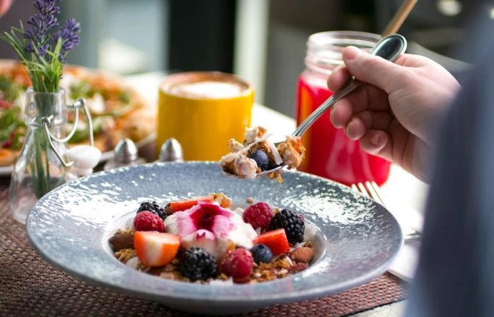 The Vanilla Pod Eatery Food