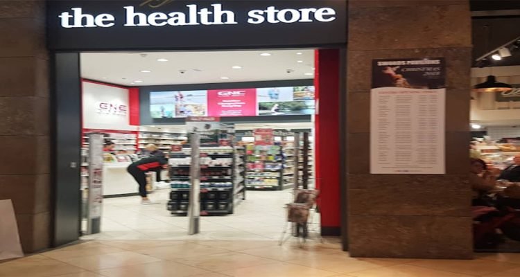 The health store banner