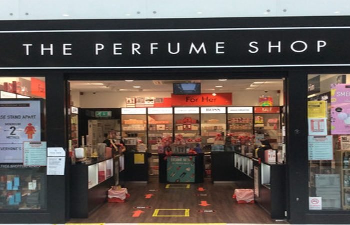 The perfume banner