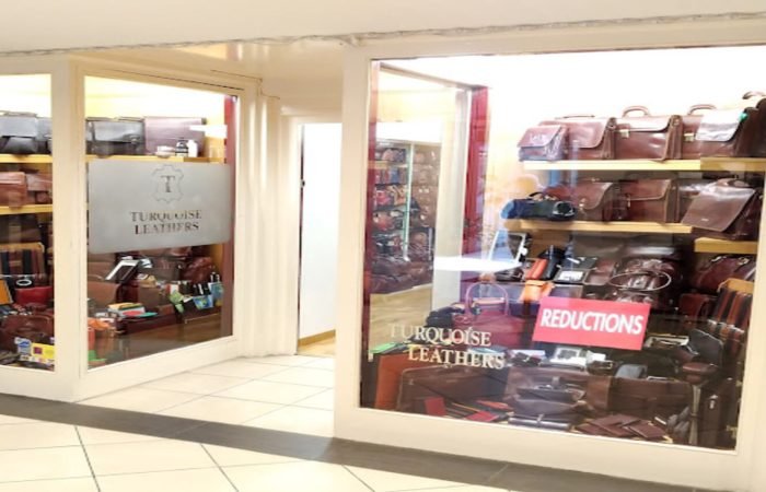 Turquoise leathers banner