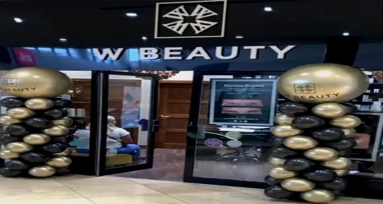 W beauty banner