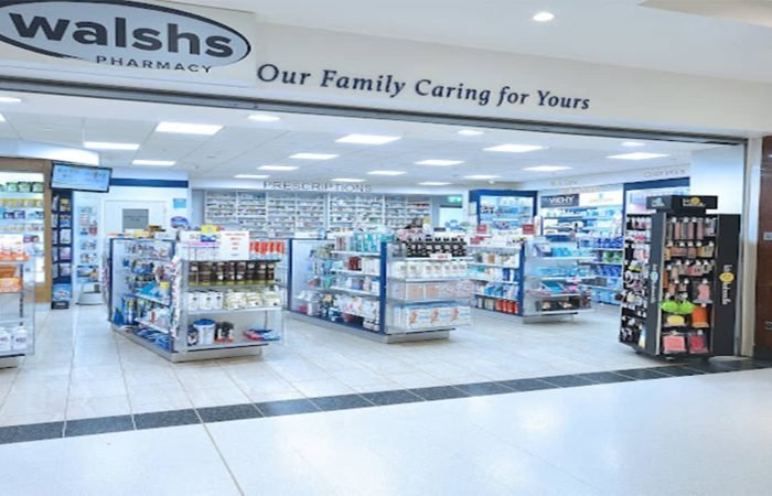 Walsh's pharmacy banner