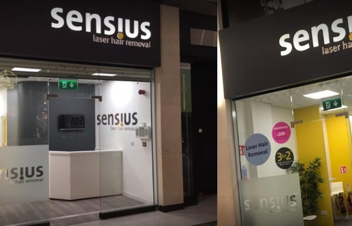 sensius laser hair removal banner