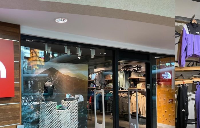 the north face banner