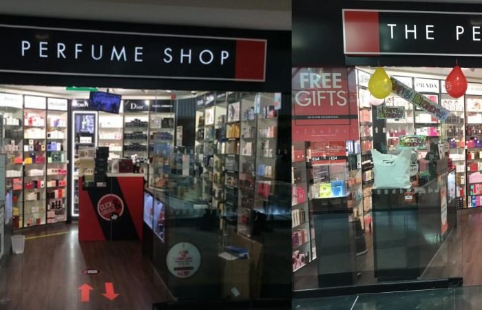 the perfume shop banner